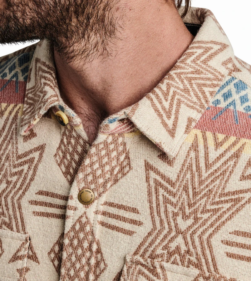 Nordsman Teton Jacquard Organic Long Sleeve Flannel