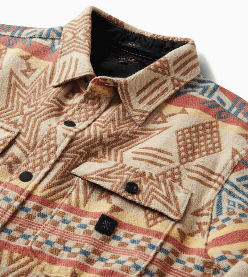 Nordsman Teton Jacquard Organic Long Sleeve Flannel