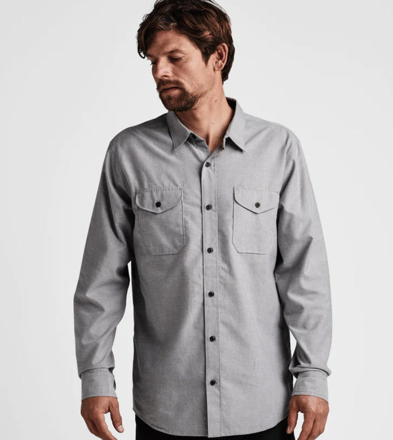 Well Worn Long Sleeve Organic Button Up Shirt