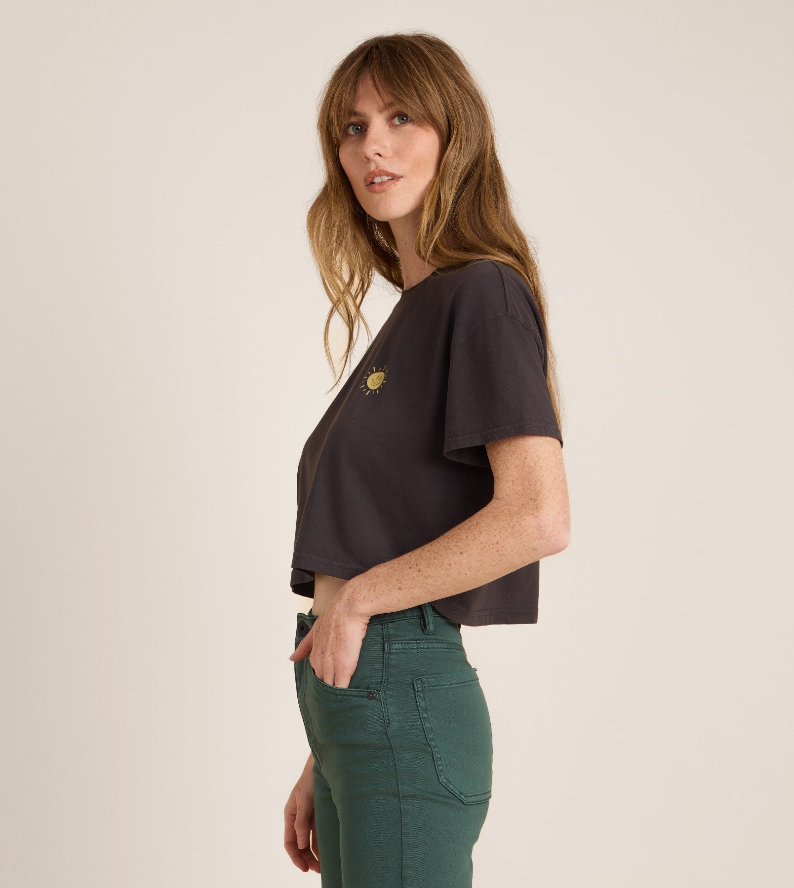 Seek Cropped Boxy Premium Tee