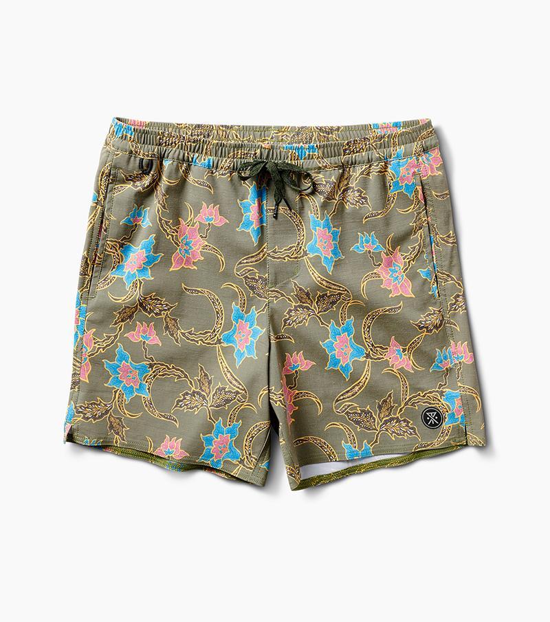 Elastic Batavia Batik Boardshorts 16" Roark