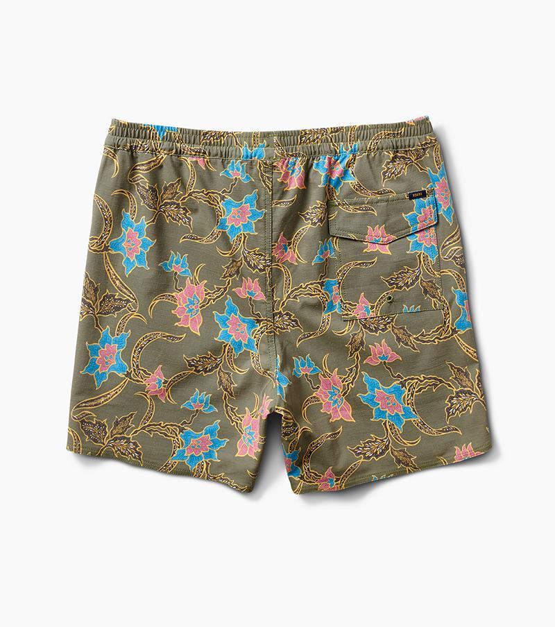 Elastic Batavia Batik Boardshorts 16" Roark