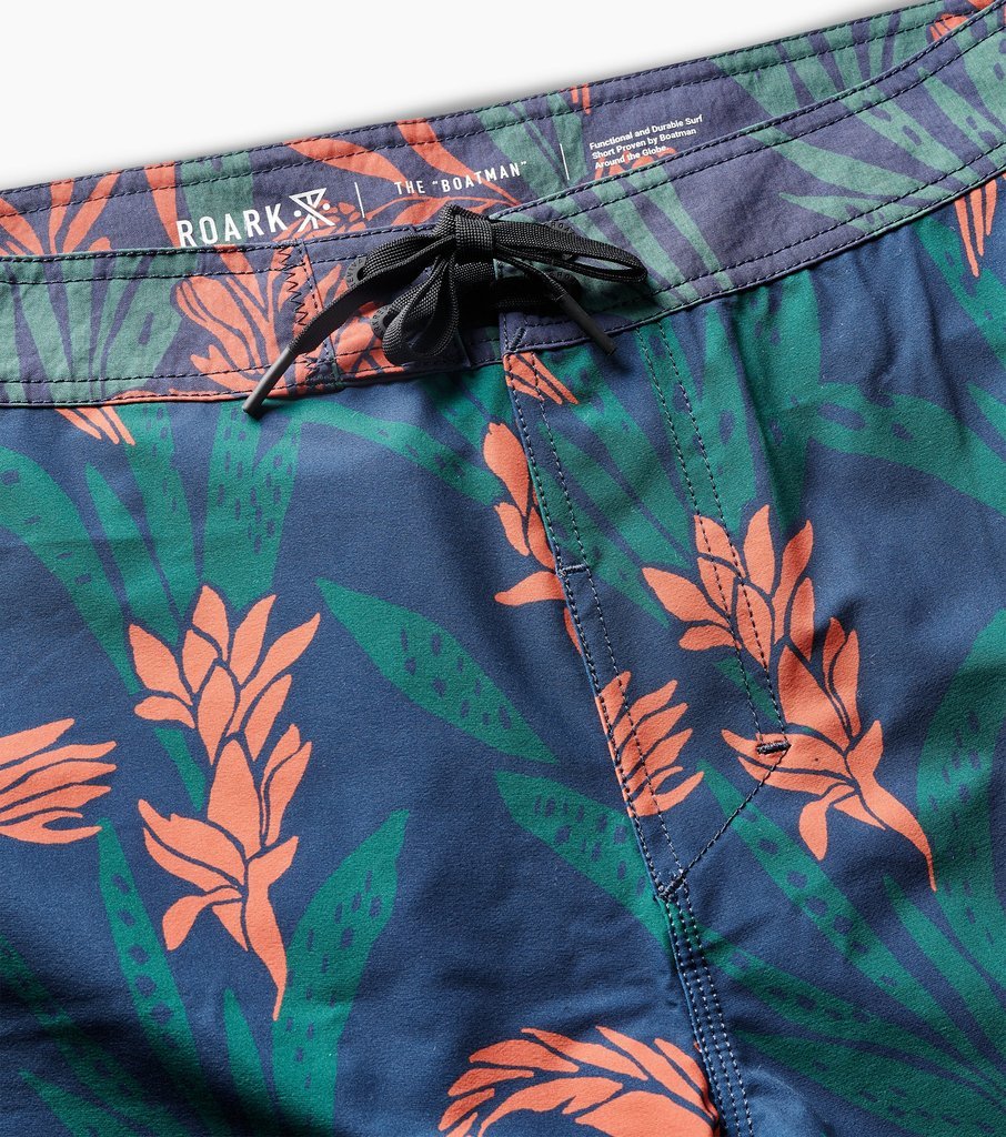 Boatman 18" Boardshorts Packable Roark