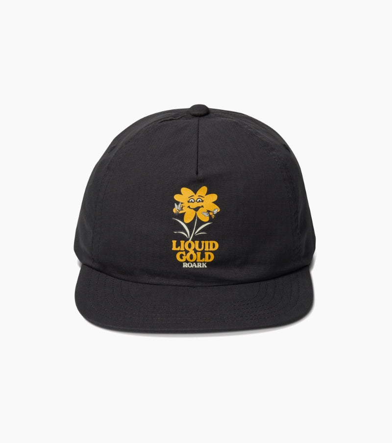 Liquid Gold Snapback Hat Roark